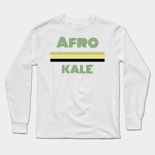 Afro Kale Long Sleeve T-Shirt